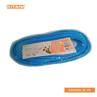 KITANI – Coaxial 3C+Plug – 10 Meter –  Kabel Antena TV