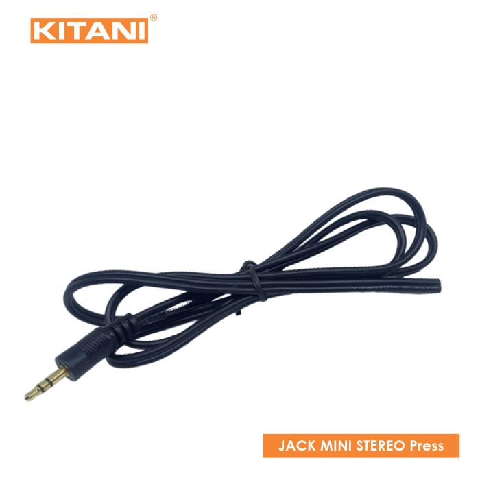 KITANI – Jack Mini Stereo Press – Kabel Audio Video