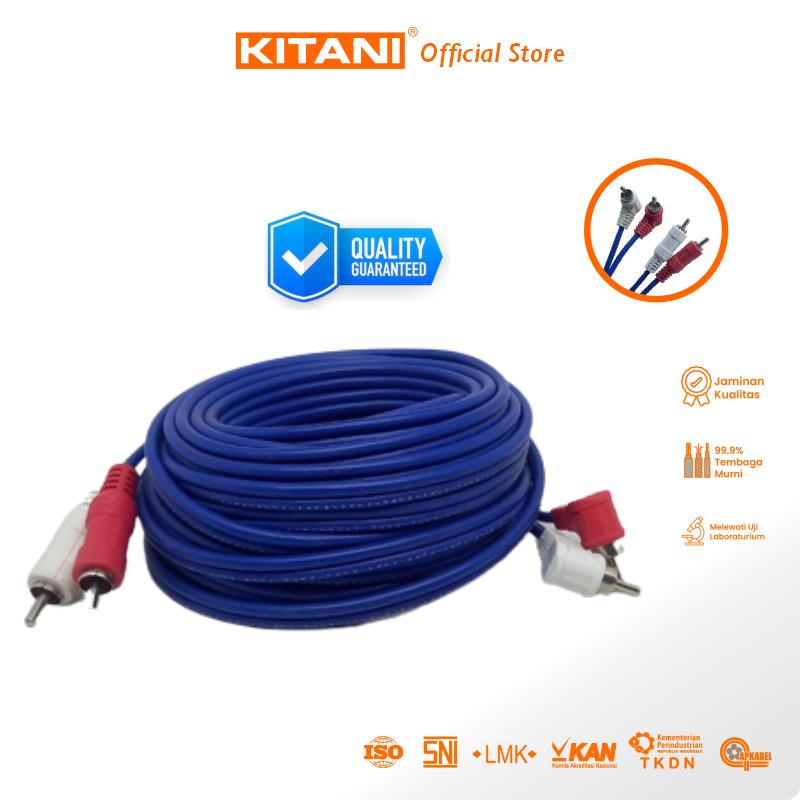 KITANI – Jack RCA 2Way 2-2 –  Kabel Audio Video