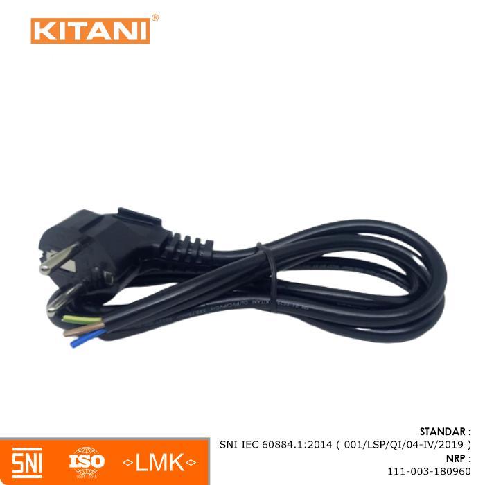 KITANI – Power Cord 3×0.75 mm² –  Kabel Power