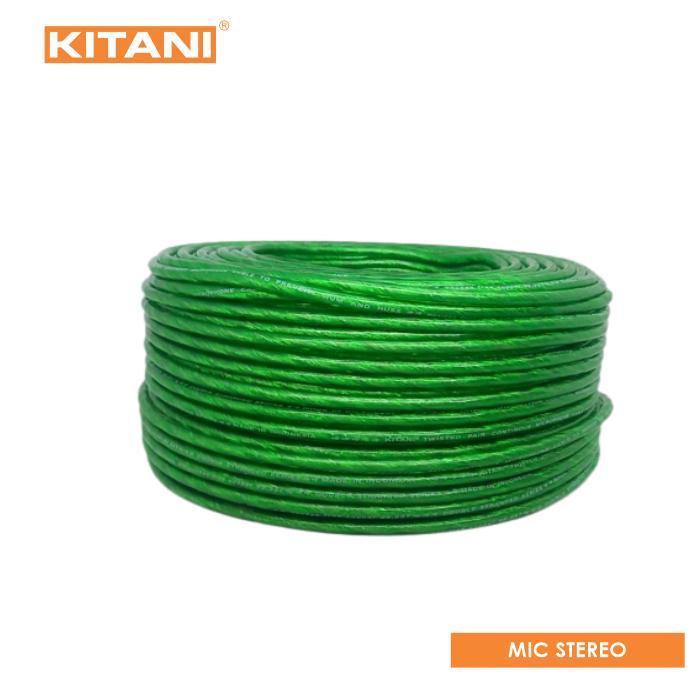 KITANI – MIC Mono Transparant – 90 Meter –  Kabel Audio Video