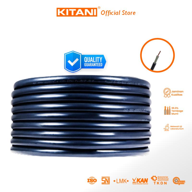 KITANI – Coaxial RG 58 – 90 Meter –  Kabel Antena TV , CCTV